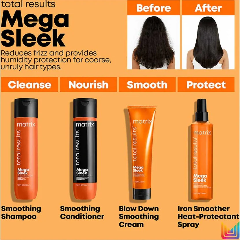 Total Results Mega Sleek Conditioner 300ml - Image 10