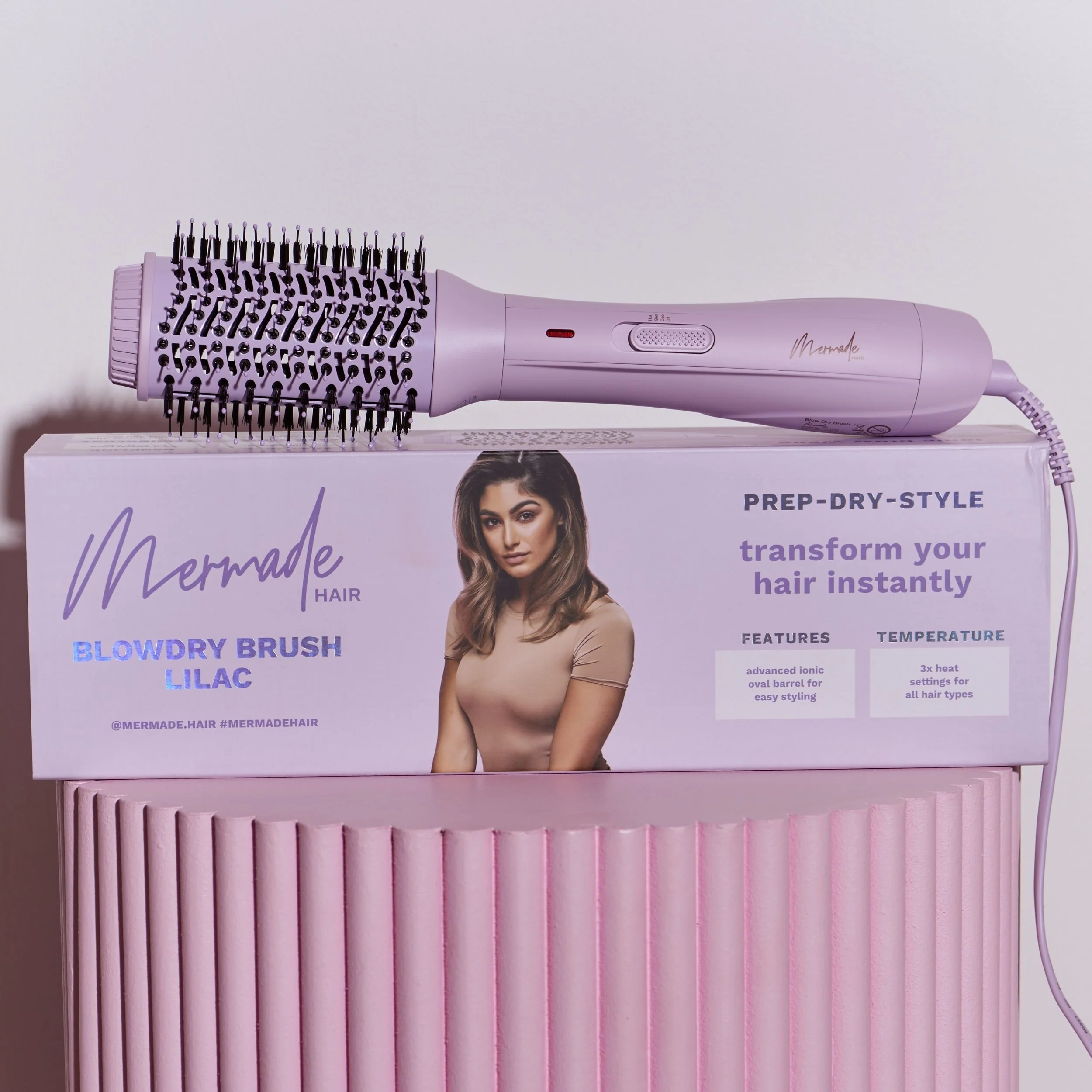 Blow Dry Brush Lilac - Image 3