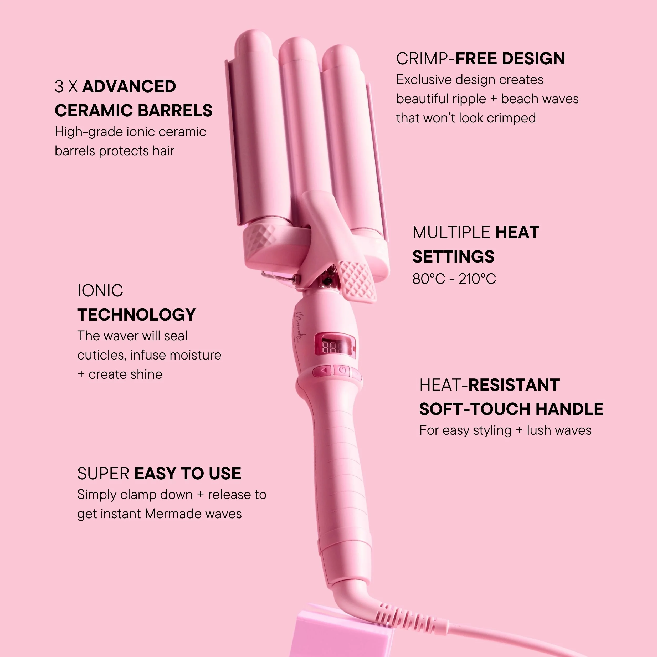 Waver Mini Pro 25mm - Pink - Image 6