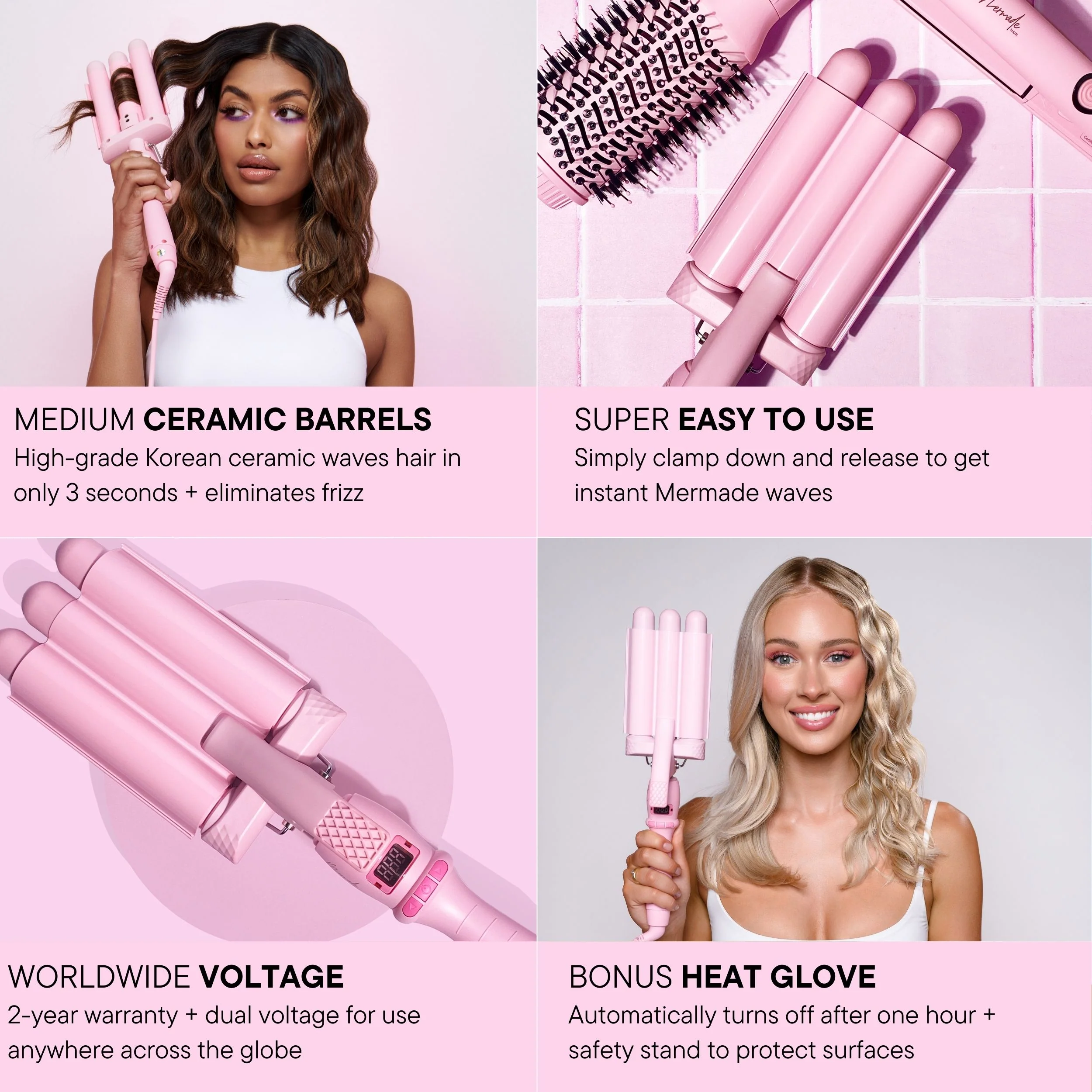 Waver Mini Pro 25mm - Pink - Image 7