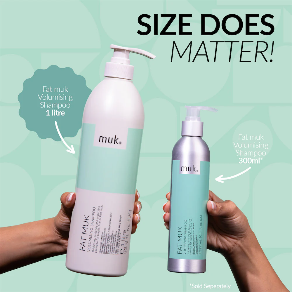 Fat muk Volumising Shampoo 1L - Image 2