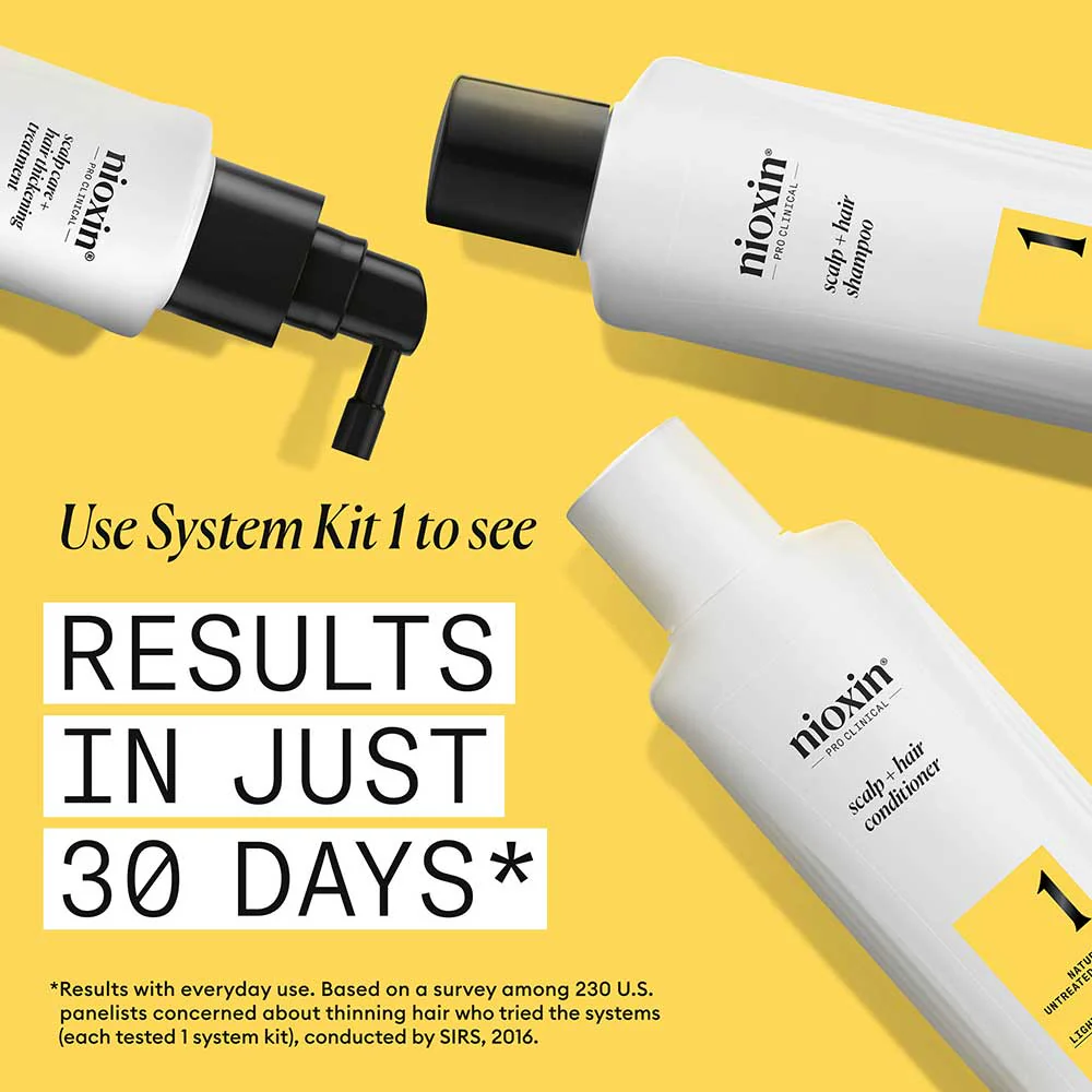 Scalp + Hair Thickening System 1 Shampoo 300ml - Image 3