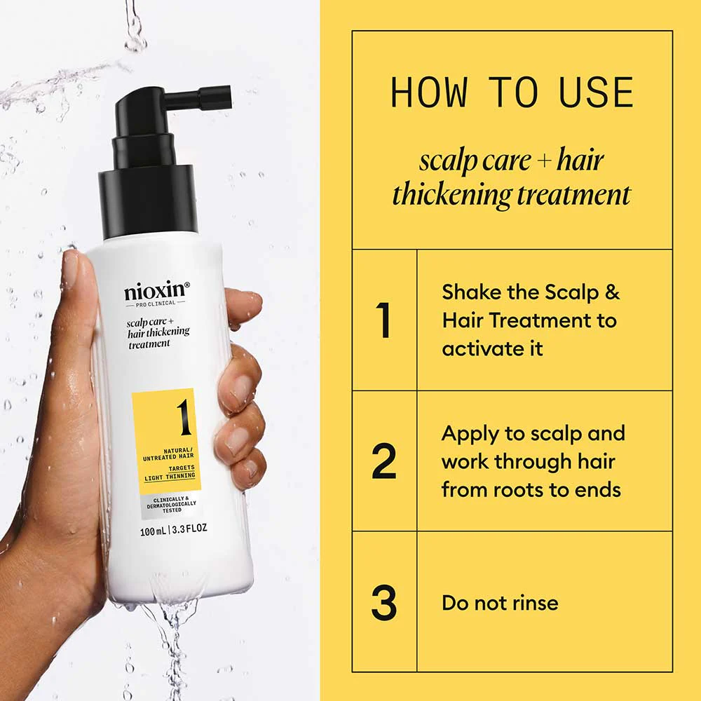 Scalp + Hair Thickening System 1 Treatment 100ml - Image 5