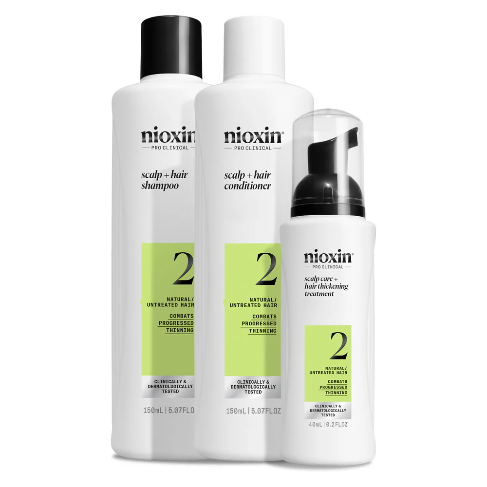 Scalp + Hair Thickening System 2 Full Size Trio