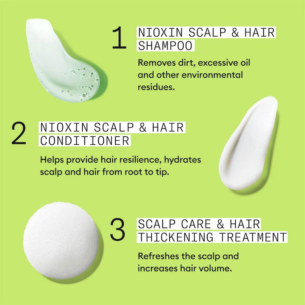 Scalp + Hair Thickening System 2 Full Size Trio - Image 9