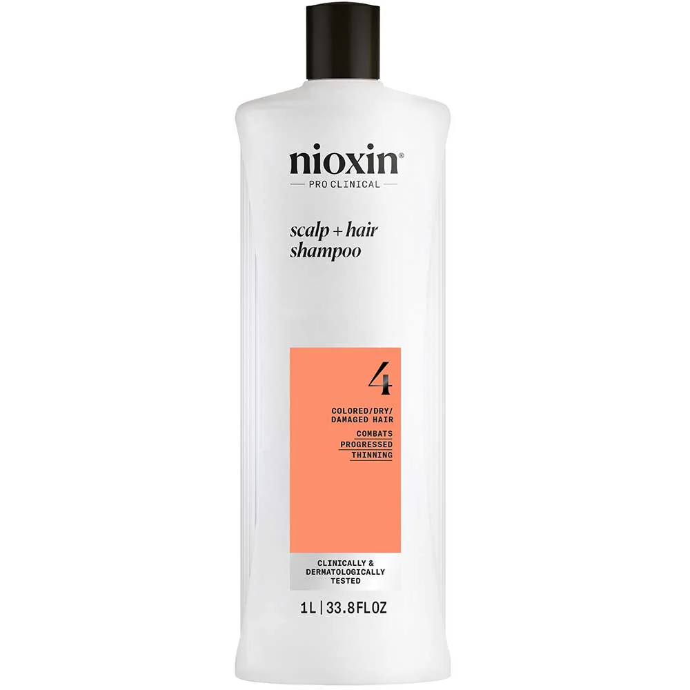 Scalp + Hair Thickening System 4 Shampoo 1L