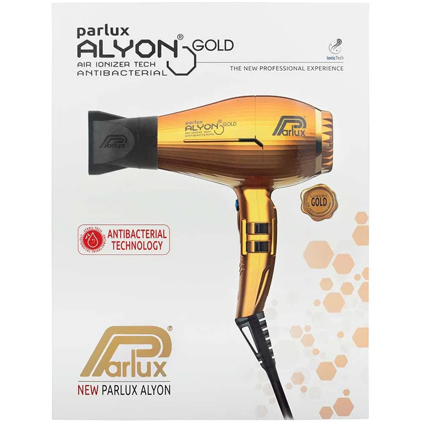 Alyon Air Ionizer Dryer 2250W - Gold - Image 2