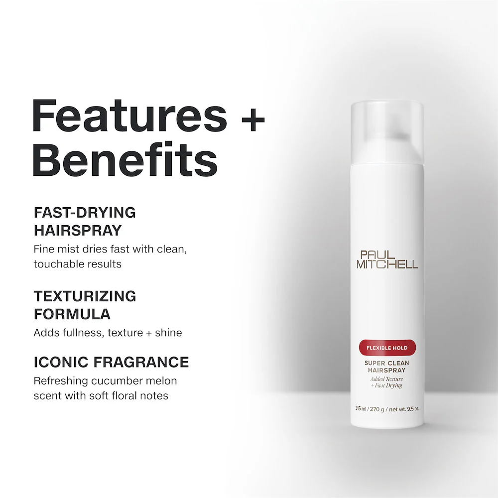 Super Clean Hairspray 315ml - Image 2