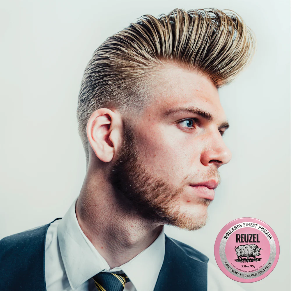 Pink Heavy Grease Pomade - 95g - Image 3