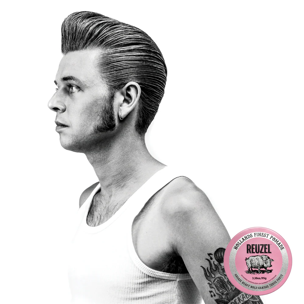 Pink Heavy Grease Pomade - 95g - Image 5
