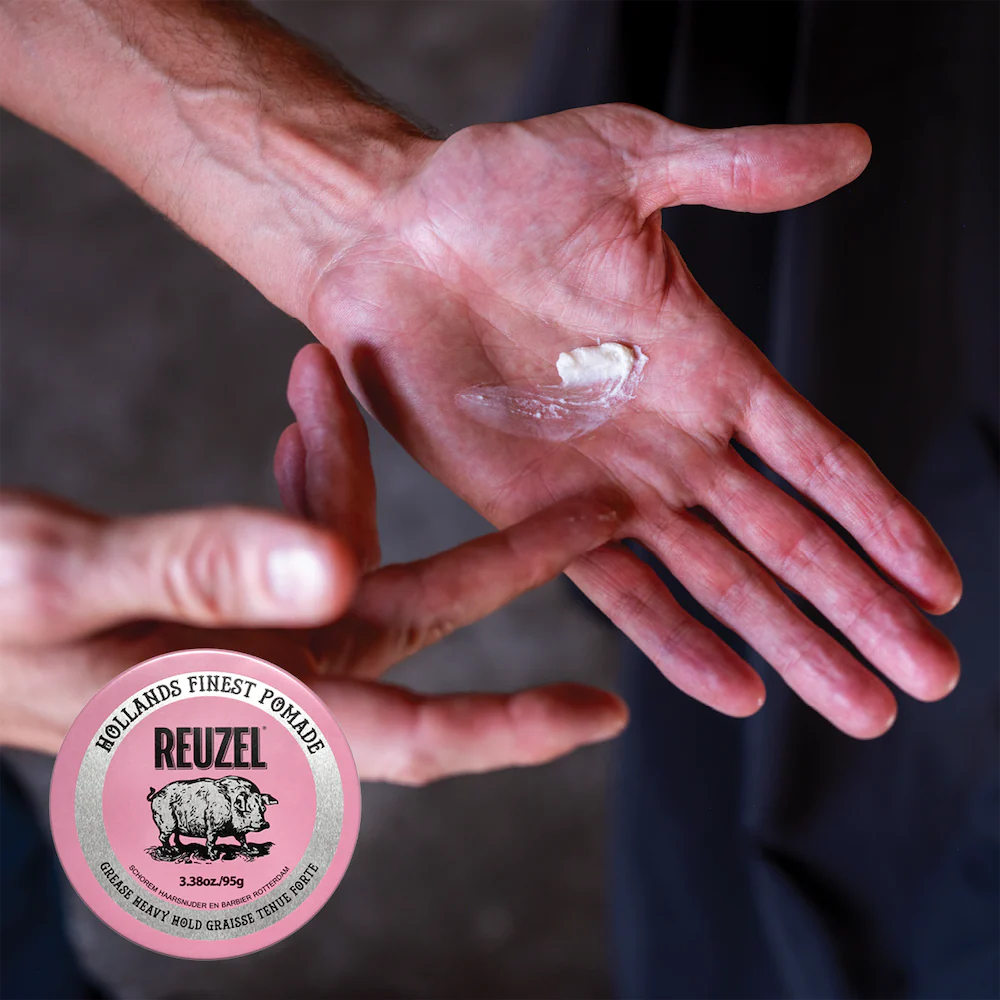 Pink Heavy Grease Pomade - 95g - Image 9