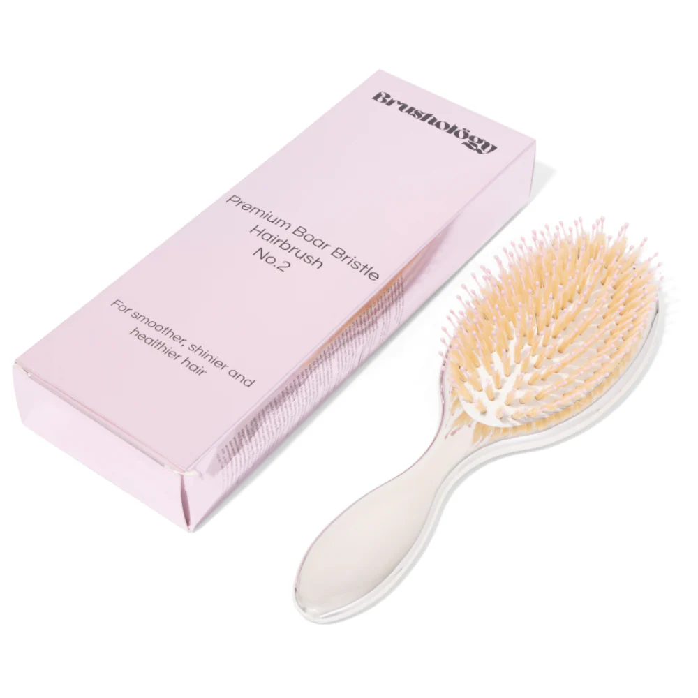 Premium Boar Bristle Hairbrush No.2 - Image 4