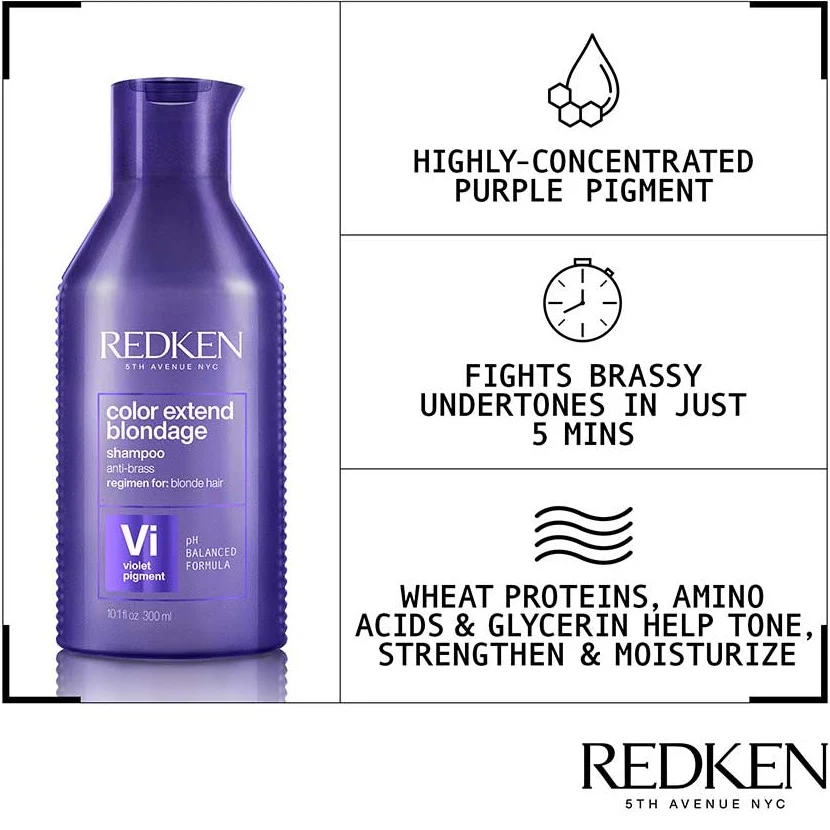 Colour Extend Blondage Shampoo 300ml - Image 5