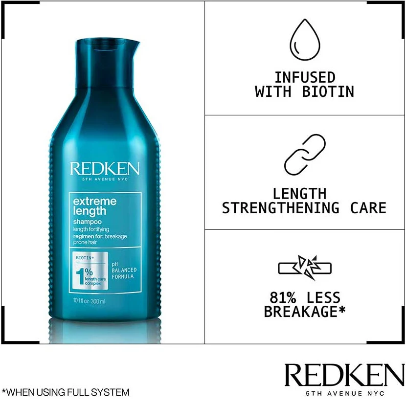 Extreme Length Shampoo 300ml - Image 3