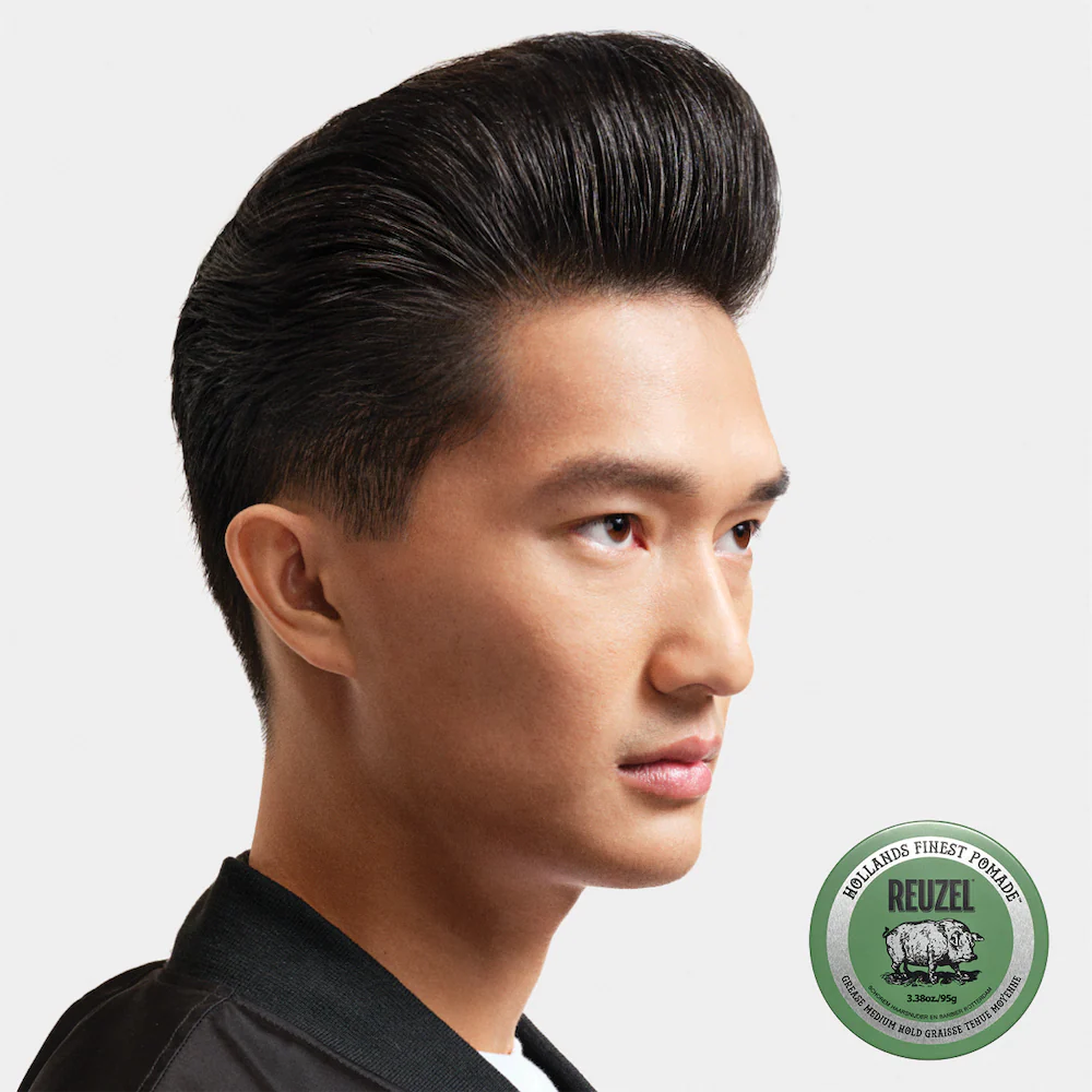 Reuzel Green Pomade Grease Pomade - 95g - Image 3