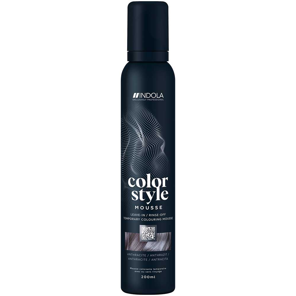 Indola Color Style Mousse Anthracite 200ml