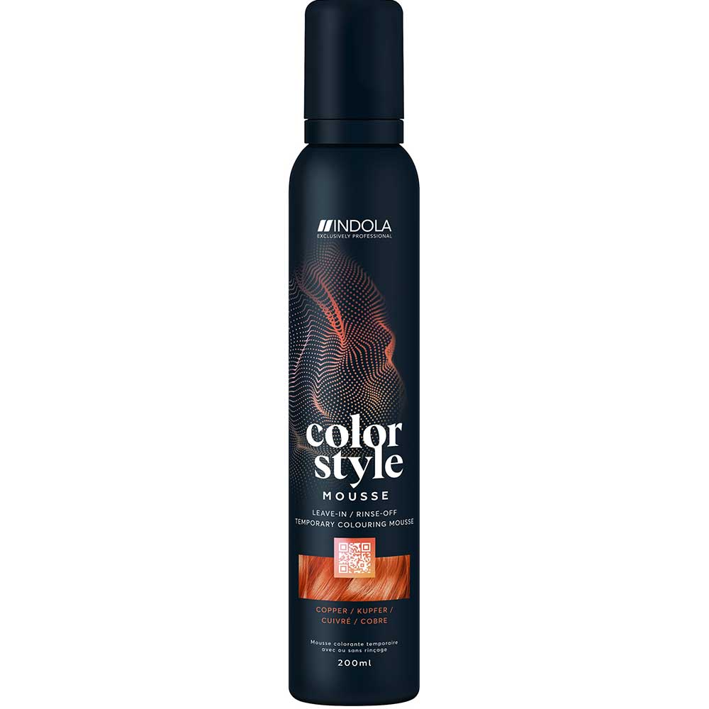 Indola Color Style Mousse Copper 200ml