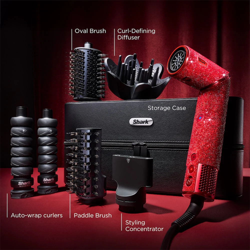 FlexStyle Air Styling & Drying System - Red Ruby Diamond - Image 7