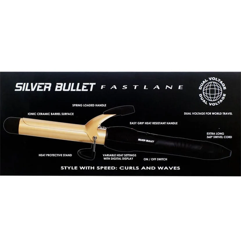Fastlane Ceramic Curling Iron Gold - 38mm - Image 4