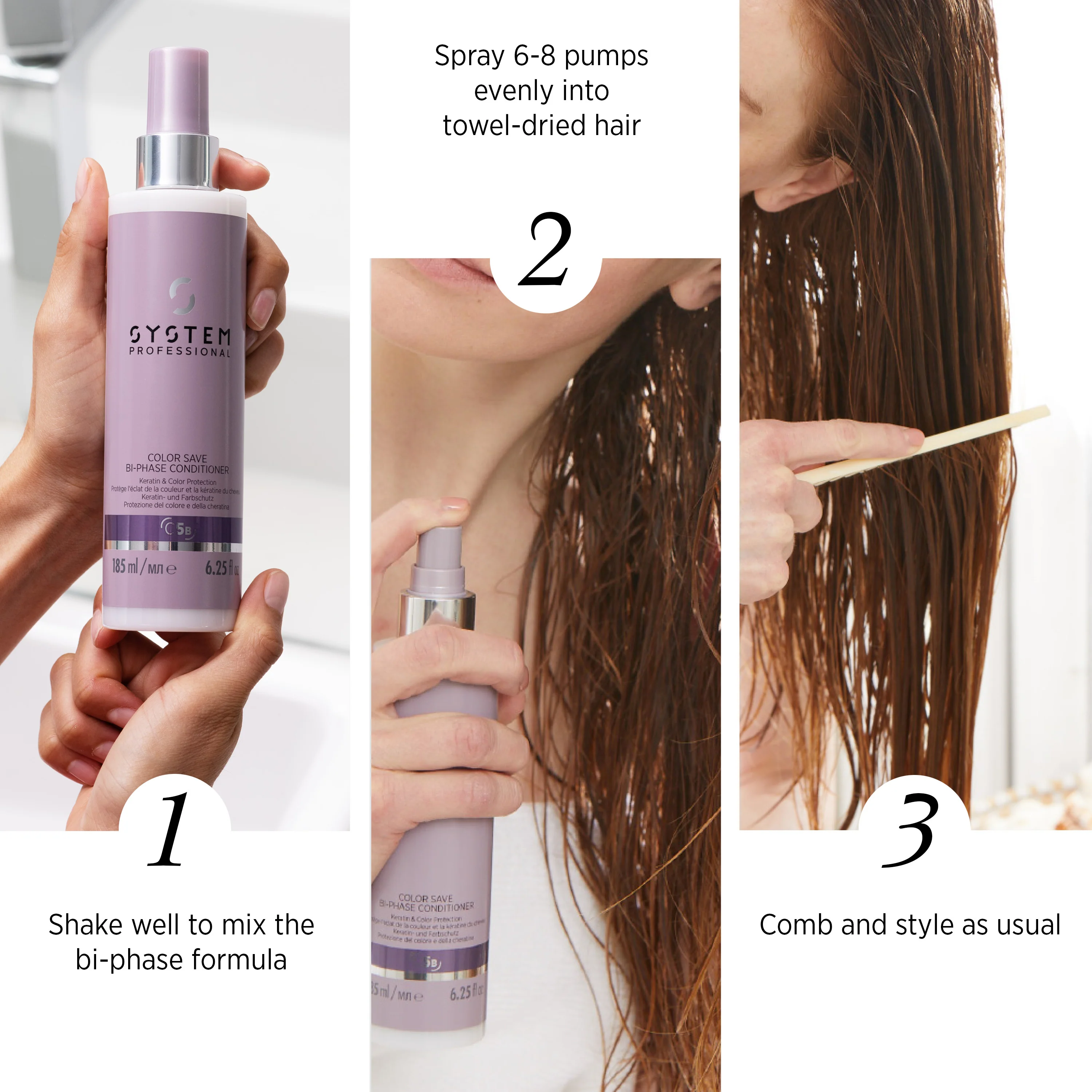 Color Save Bi-Phase Conditioner 185ml - Image 7