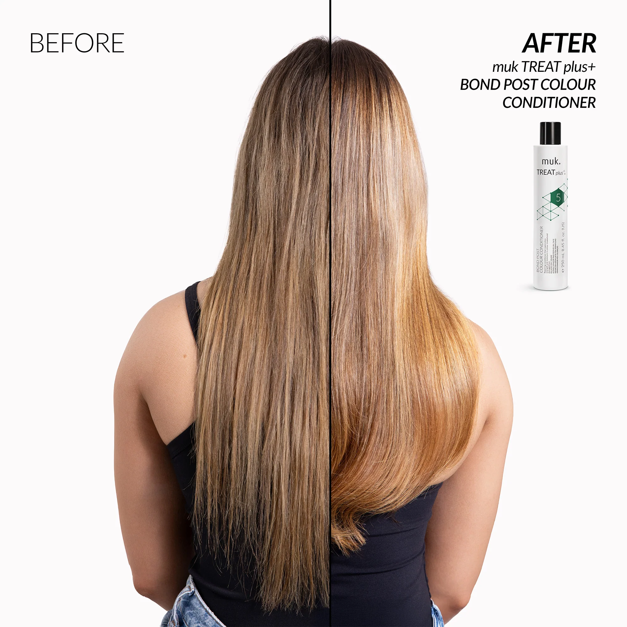 Treat plus+ Bond Post Colour Conditioner 250ml - Image 3