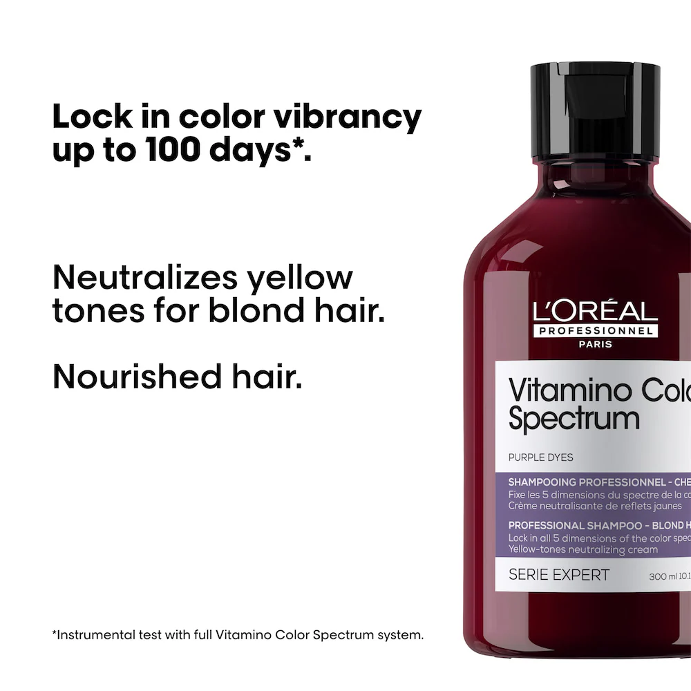 Vitamino Color Spectrum Purple Shampoo 300ml - Image 2