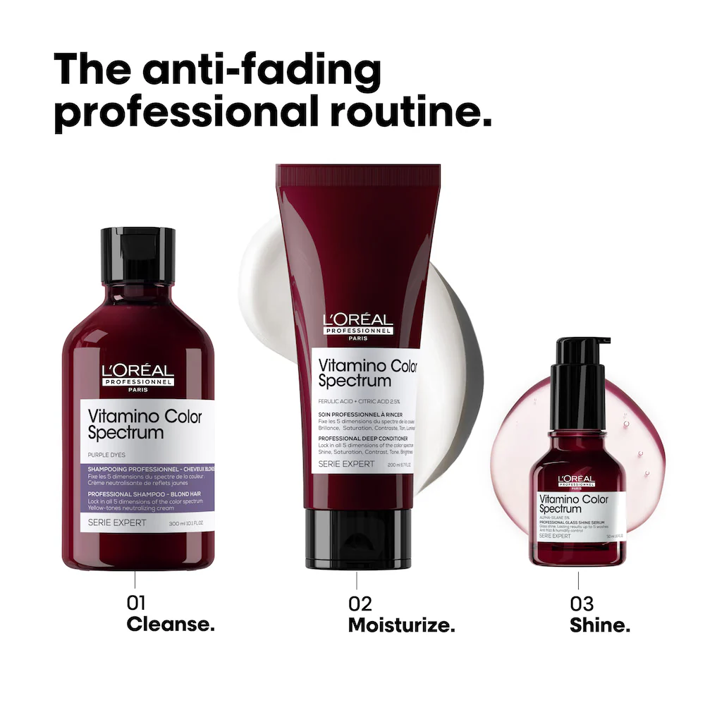 Vitamino Color Spectrum Purple Shampoo 300ml - Image 3