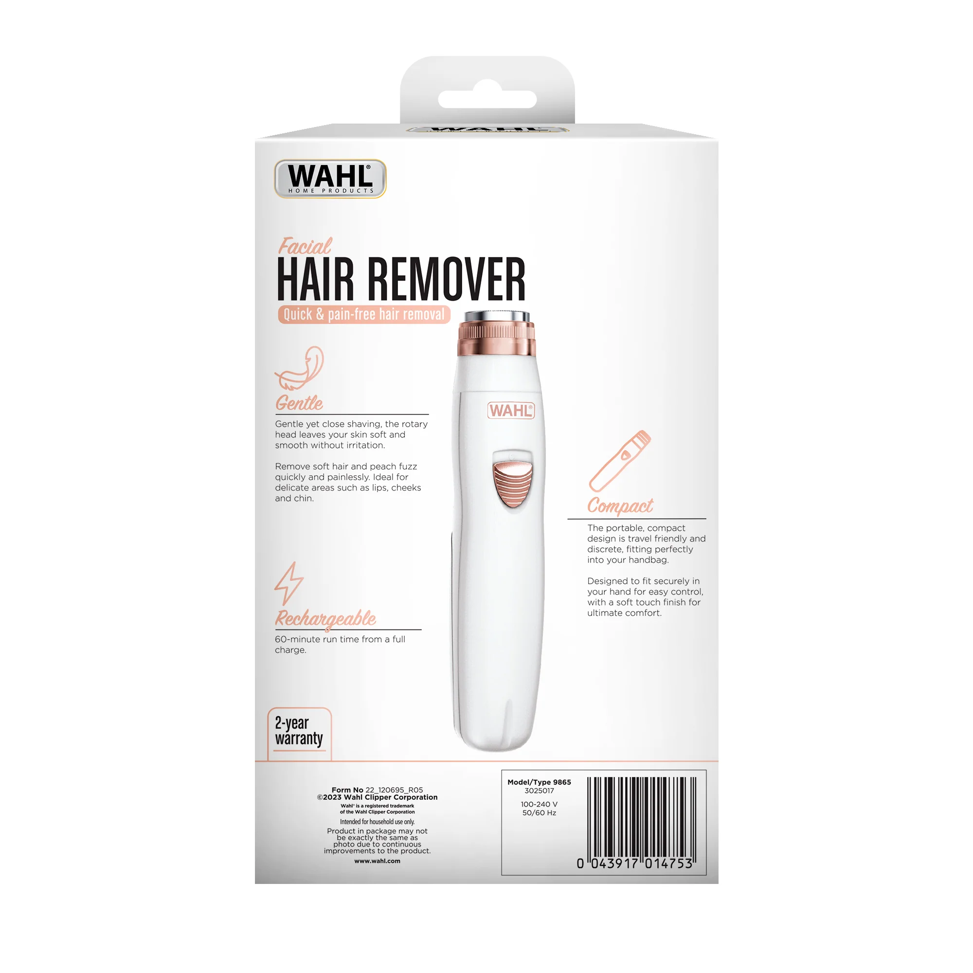 Rechargeable Facial Hair Remover - Image 5